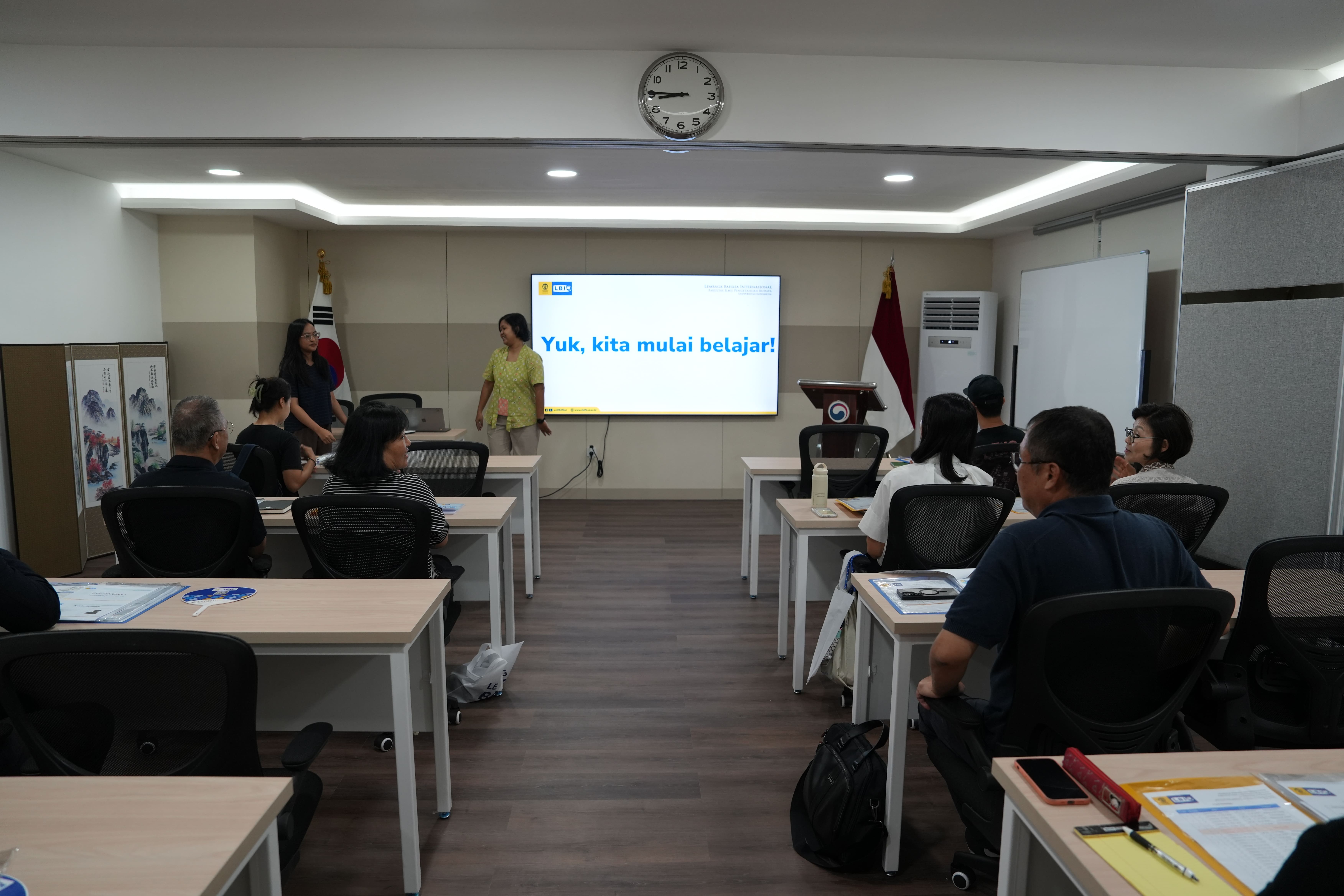 Pembukaan Perdana Kelas Bahasa Indonesia