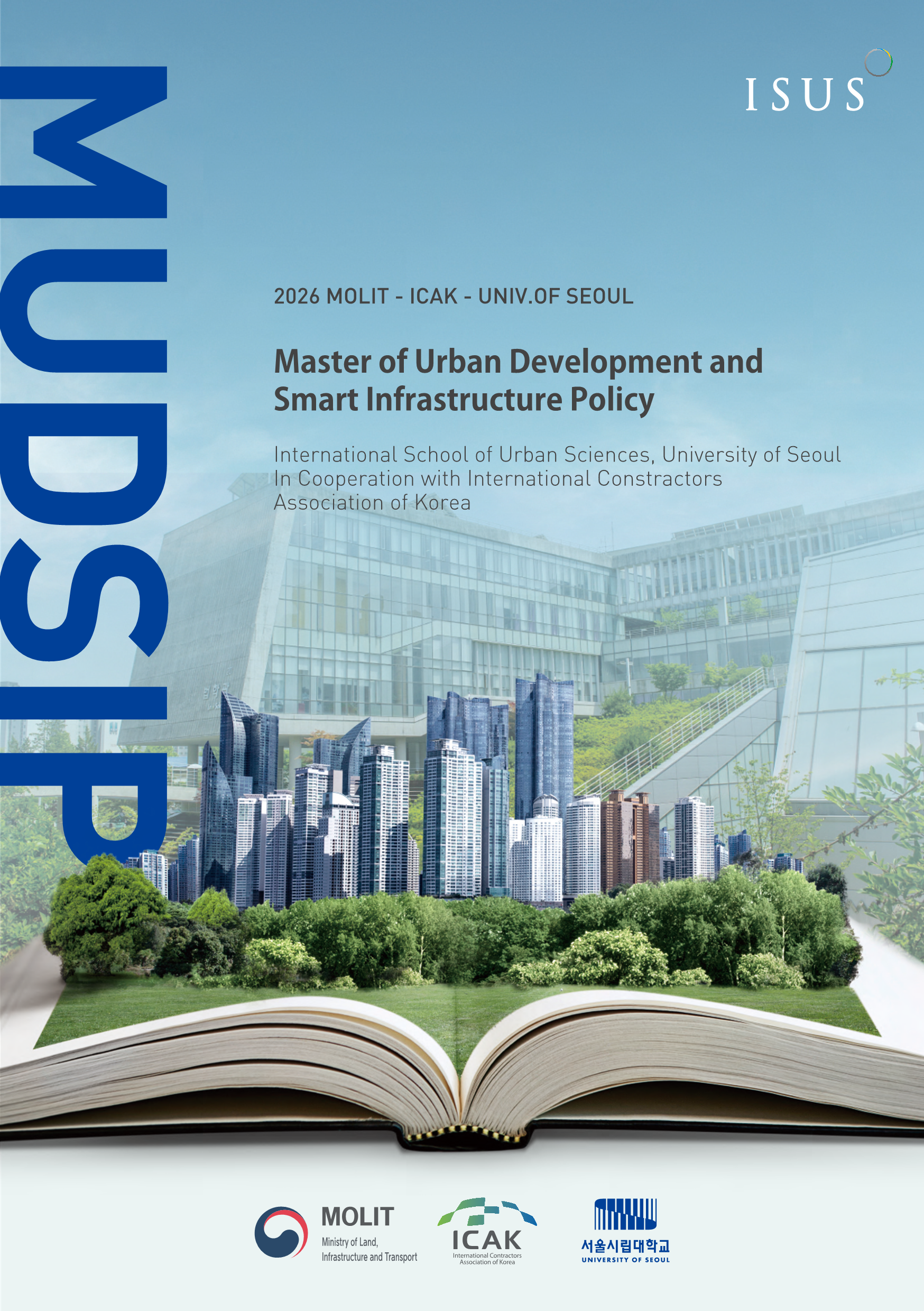 Pendaftaran Program Magister Urban Development & Smart Infrastructure Policy (MUDSIP) 2026 – Univers