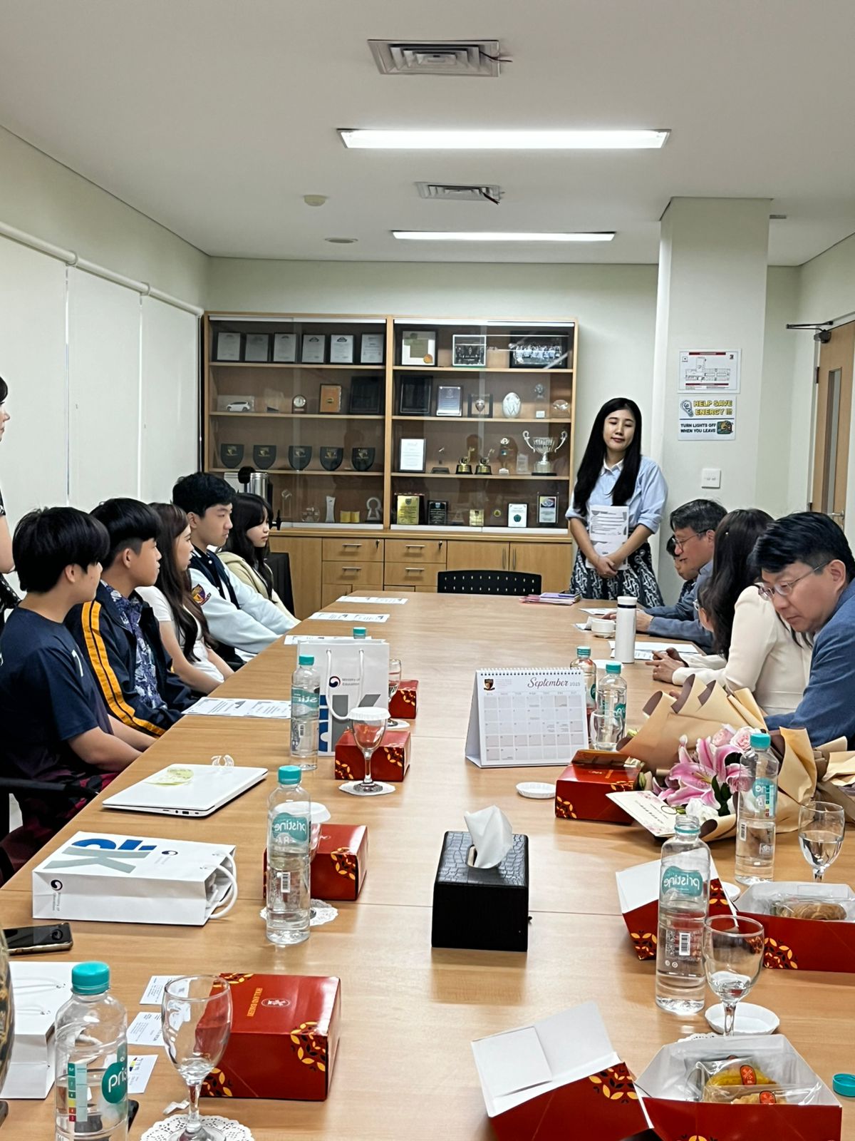 Kunjungan ke Kelas Bahasa Korea di ACS Jakarta 