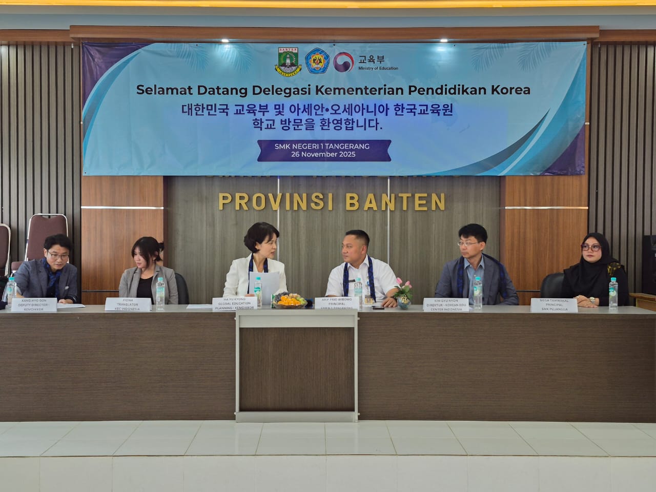 Kunjungan ke SMKN 1 Tangerang