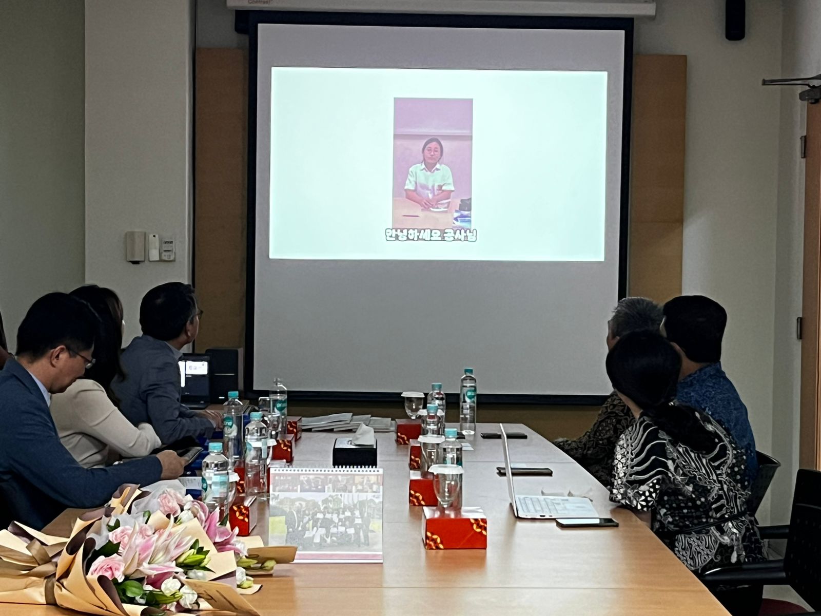 Kunjungan ke Kelas Bahasa Korea di ACS Jakarta 