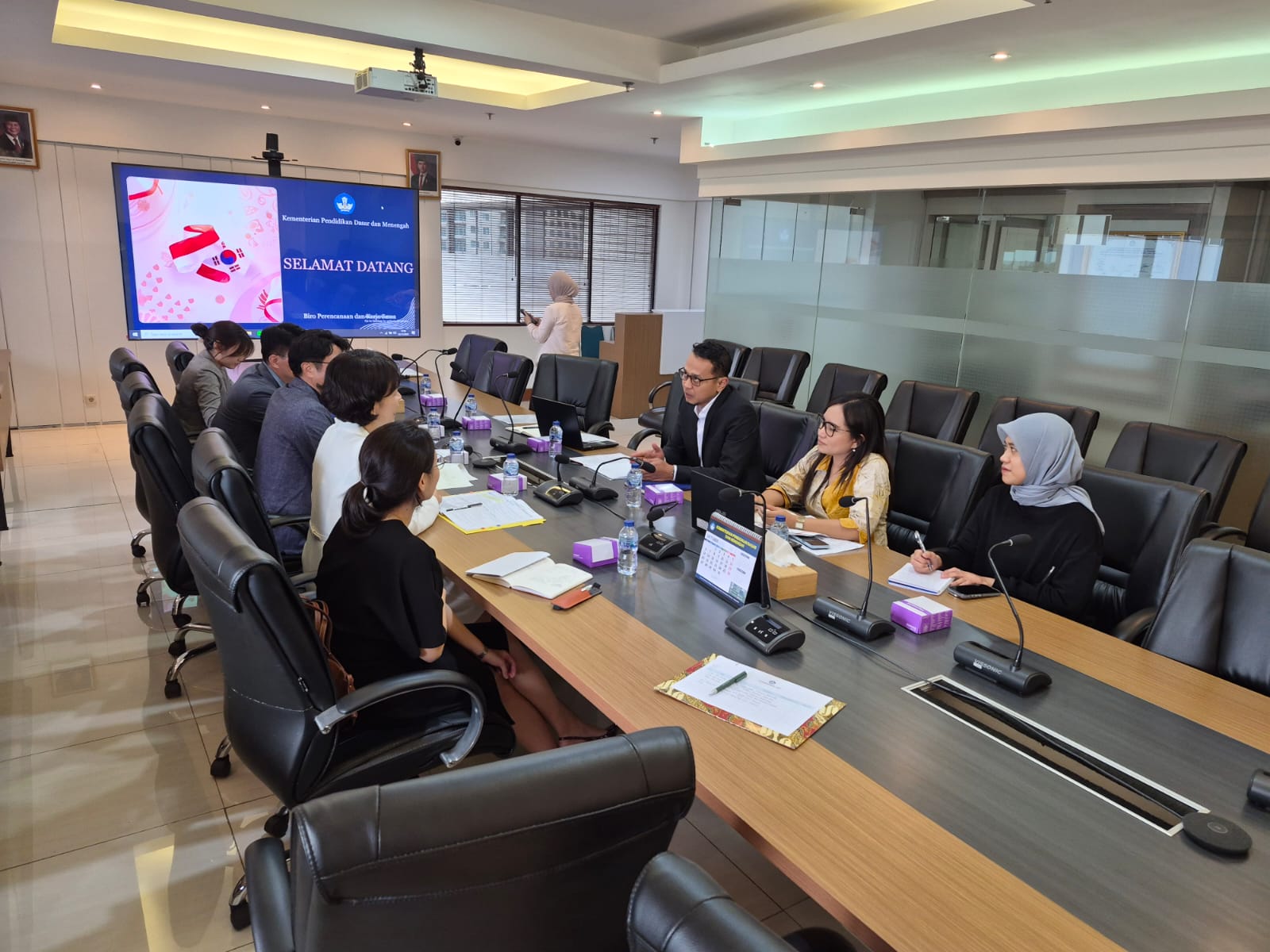 Kunjungan ke Biro Perencanaan dan Kerjasama Kemendikdasmen