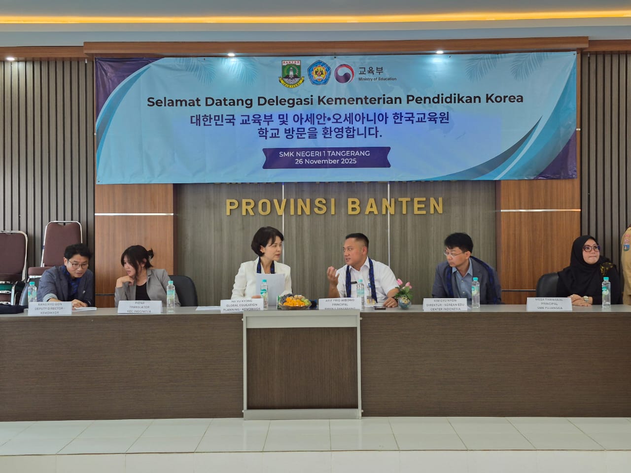 Kunjungan ke SMKN 1 Tangerang